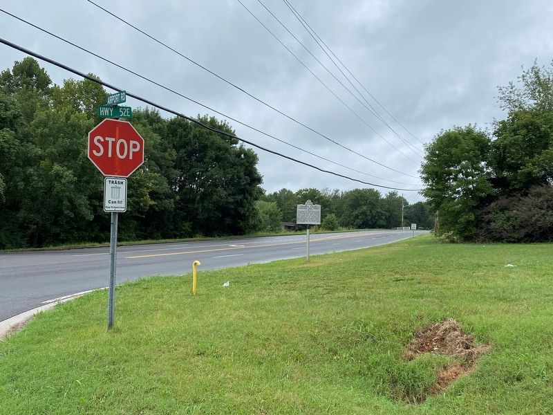 Parker's Chapel/"Taylor's Old Field" Marker image. Click for full size.