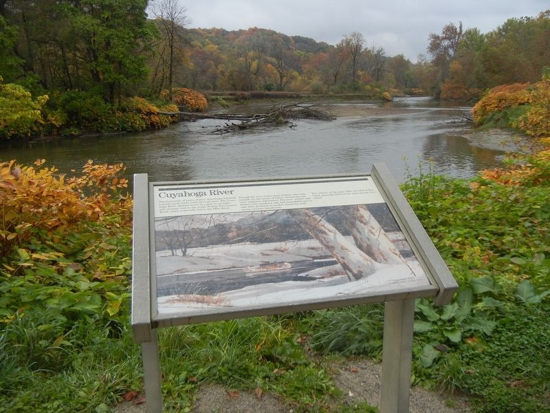 Cuyahoga River Marker image. Click for full size.