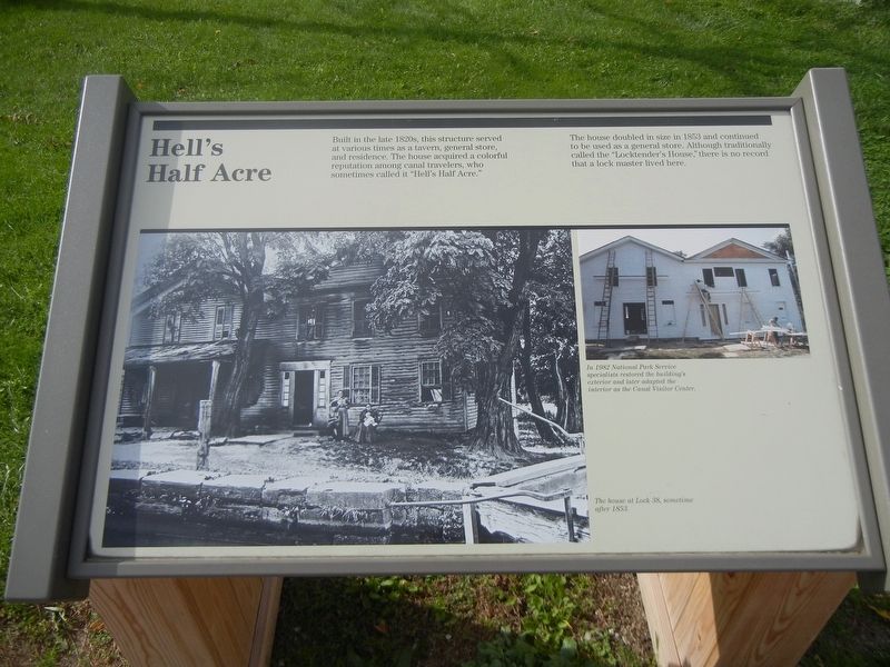 Hell's Half Acre Marker image. Click for full size.