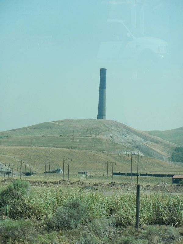 Washoe Smelter Smoke Stack image. Click for full size.