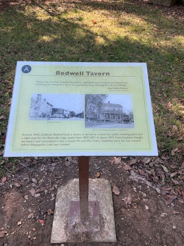 Bedwell Tavern Marker image. Click for full size.