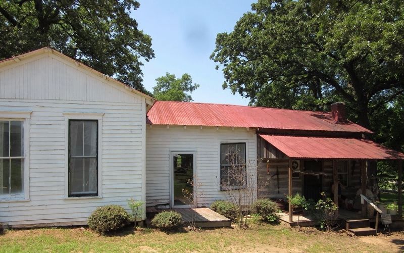 Jesse Elvis Hendricks Log Cabin and Marker. Click for full size. Jesse Elvis Hendricks Log Cabin and Marker image. Click for full size.
