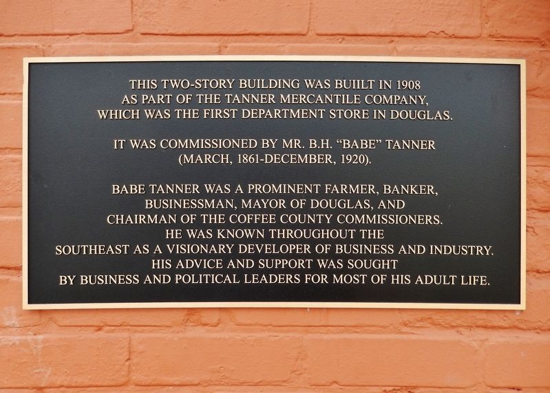 Tanner Mercantile Company Marker image. Click for full size.