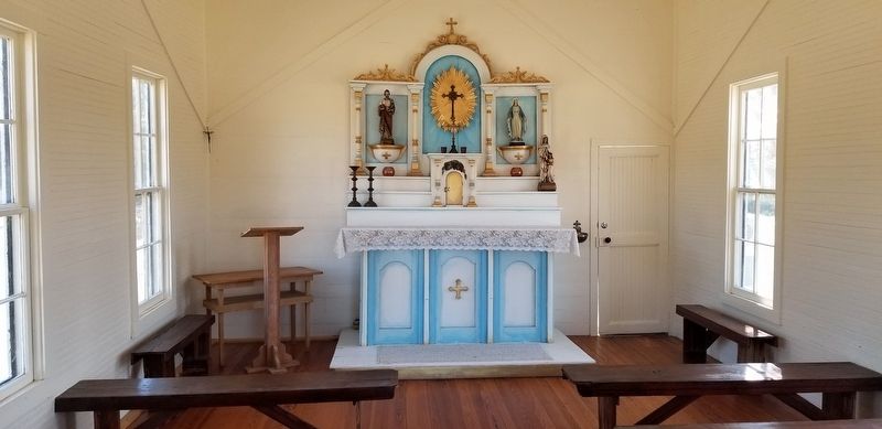 The inside view of the Saint Mary's Church image. Click for full size.
