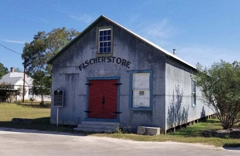 The Fischer Store and marker image. Click for full size.