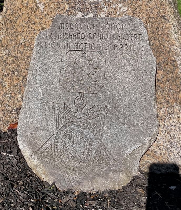 H.C. Richard David De Wert Marker image. Click for full size.