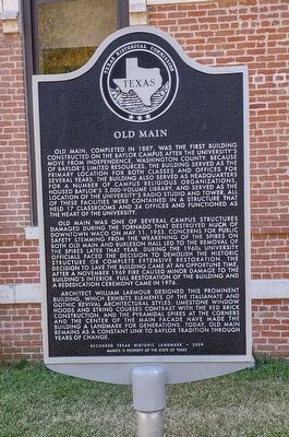 Old Main Marker image. Click for full size.