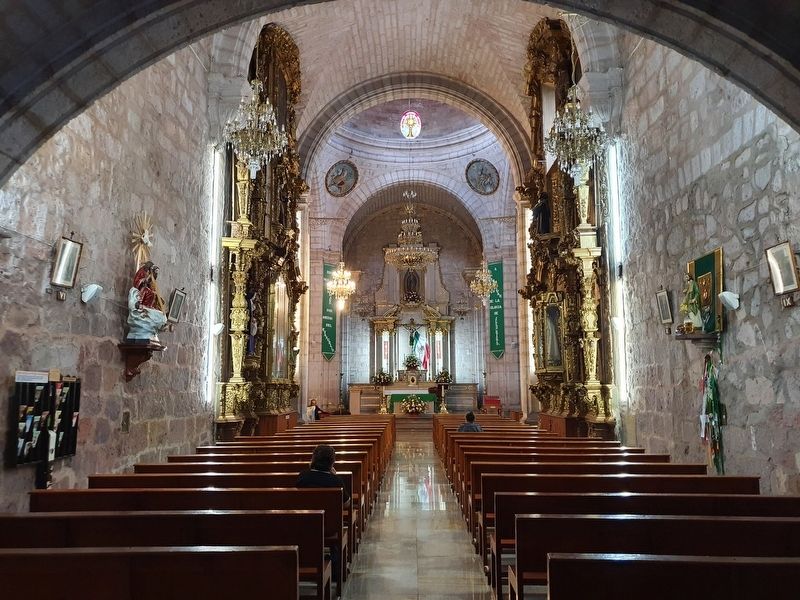 An interior view of the Church of 'Capuchinas' image. Click for full size.