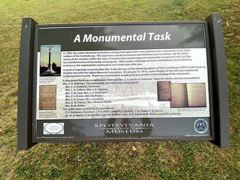 A Monumental Task Marker image. Click for full size.