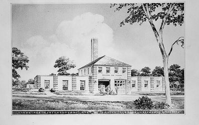 Plan for Heating Plant, Fire and Police Station Greendale, Wisconsin image. Click for full size.