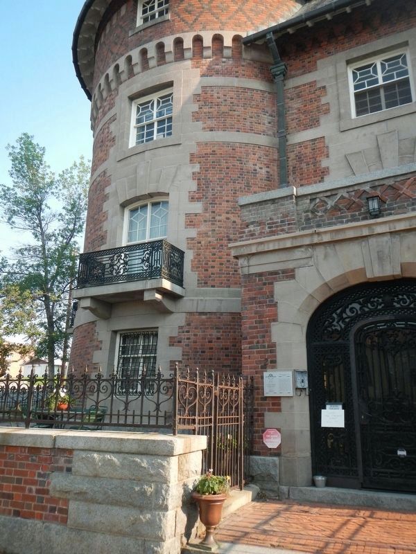 Charles Walker Clark Mansion and Marker image. Click for full size.