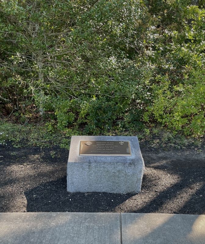 Massachusetts Knights of Columbus Veterans Memorial image. Click for full size.