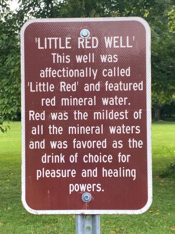 'Little Red Well' Marker image. Click for full size.
