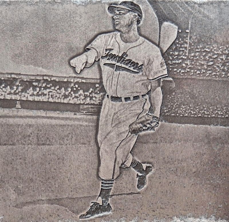 Marker detail: Bob Lemon image. Click for full size.
