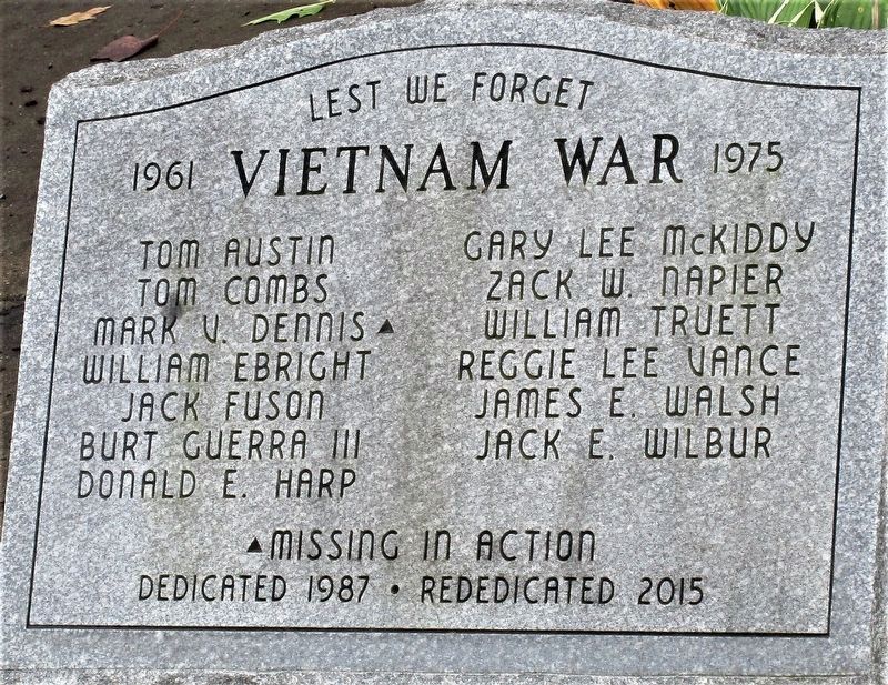 Vietnam War Memorial image. Click for full size.