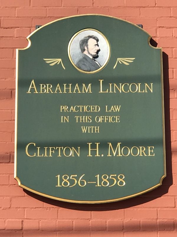 Abraham Lincoln Marker image. Click for full size.