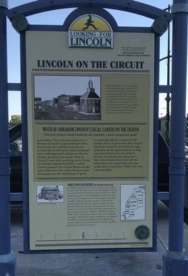 Lincoln on the Circuit Marker image. Click for full size.
