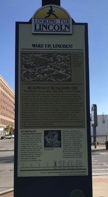 Wake Up, Lincoln! Marker image. Click for full size.