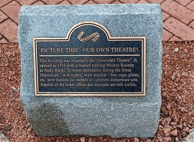 Picture This - Our Own Theatre! Marker. Click for full size. Picture This - Our Own Theatre! Marker image. Click for full size.