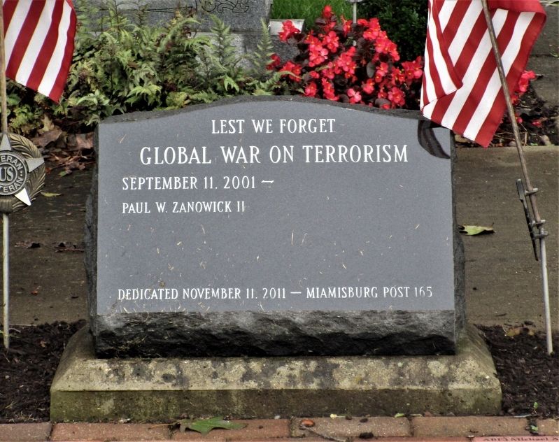 Miamisburg Global War on Terrorism Memorial image. Click for full size.