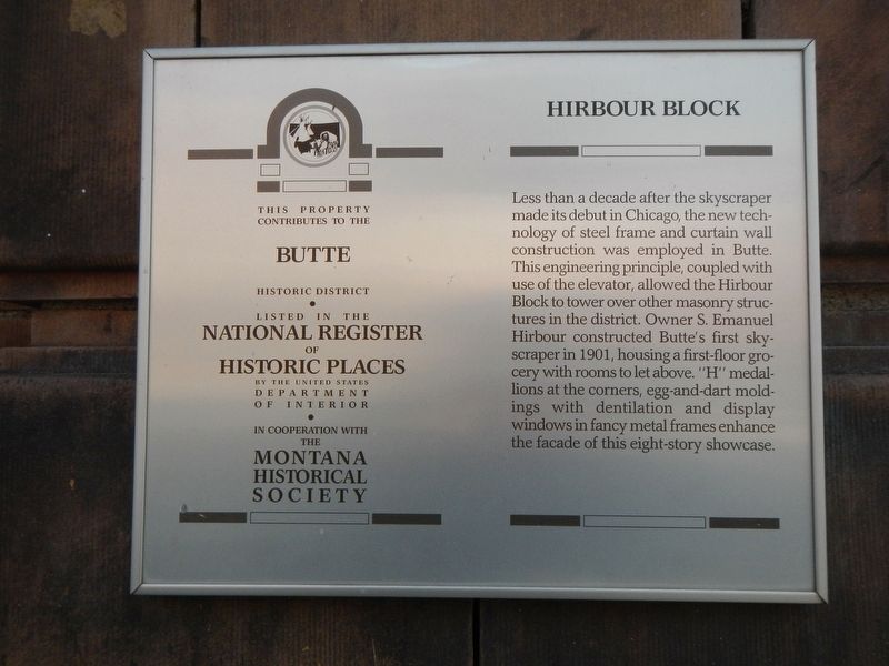 Hirbour Block Marker. Click for full size. Hirbour Block Marker image. Click for full size.