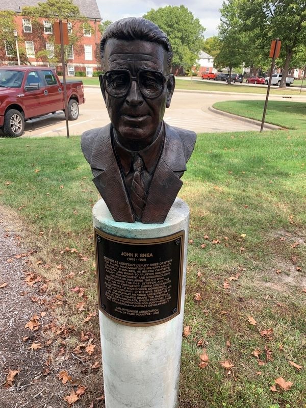 John F. Shea Marker. Click for full size. John F. Shea Marker image. Click for full size.