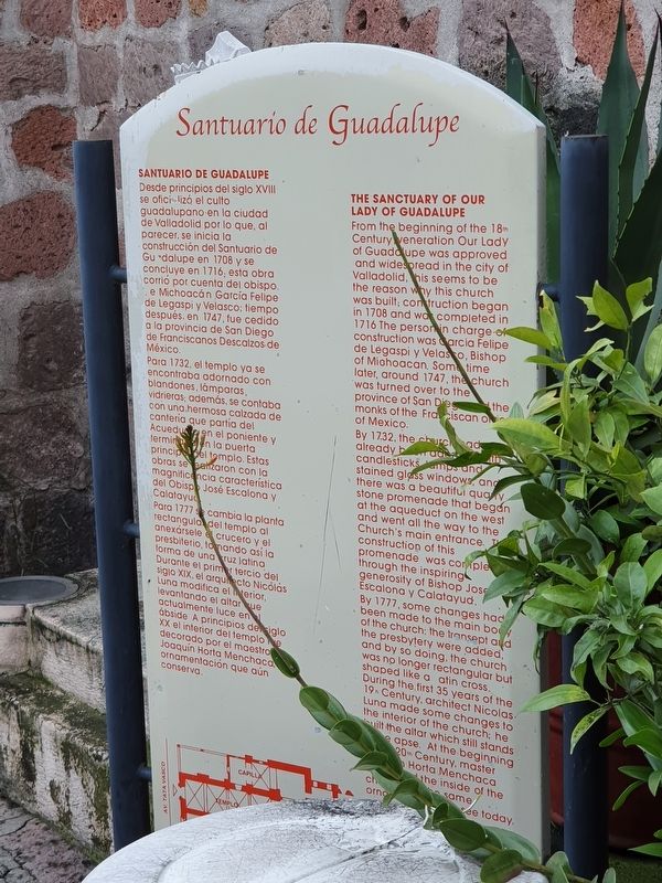 The Sanctuary of Our Lady of Guadalupe Marker image. Click for full size.