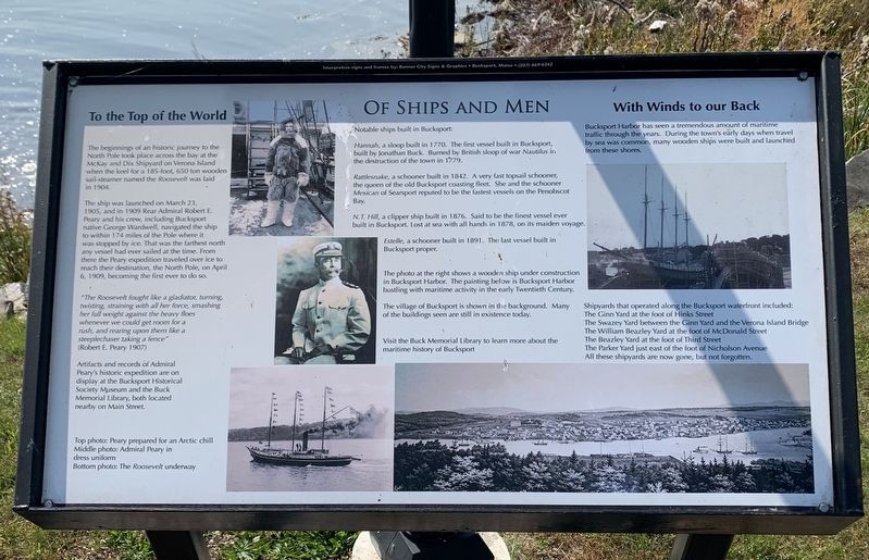 Of Ships and Men Marker image. Click for full size.