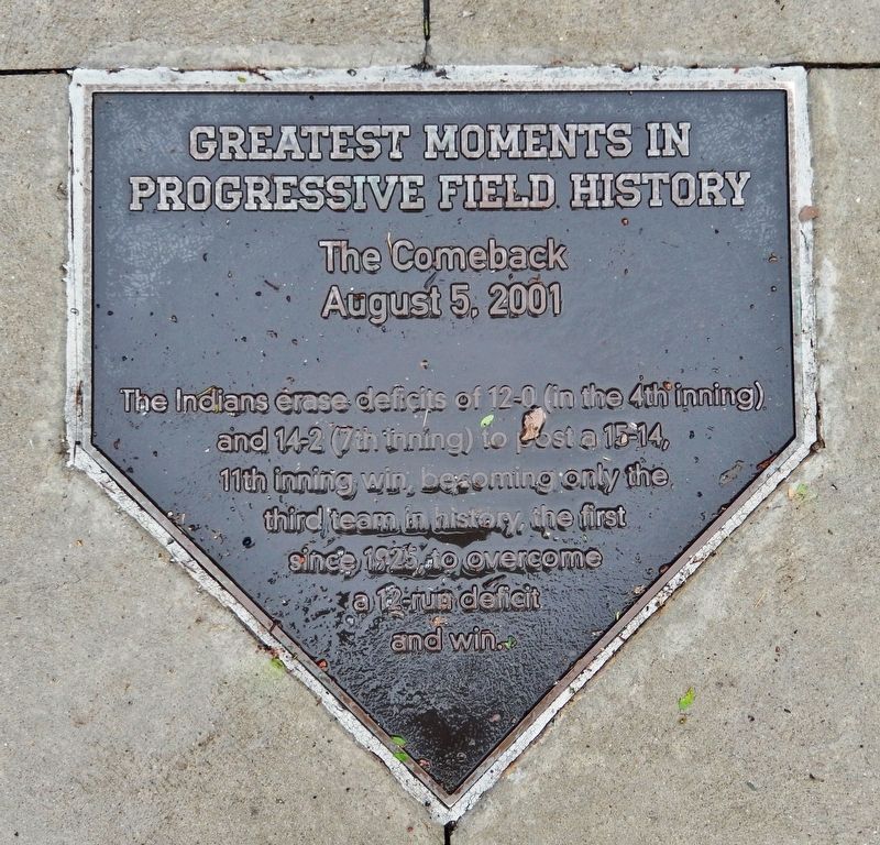 The Comeback Marker. Click for full size. The Comeback Marker image. Click for full size.