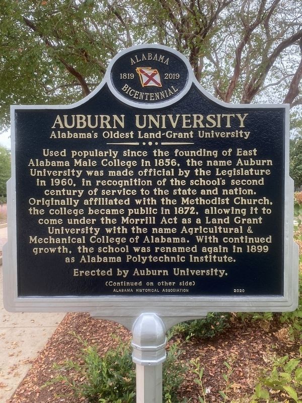 Auburn University Marker image. Click for full size.