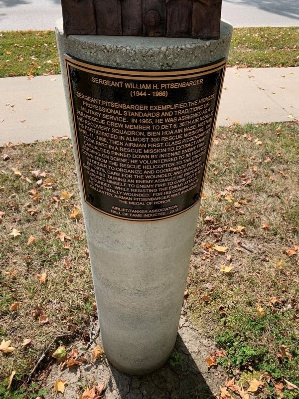 Sergeant William H. Pitsenbarger Marker image. Click for full size.