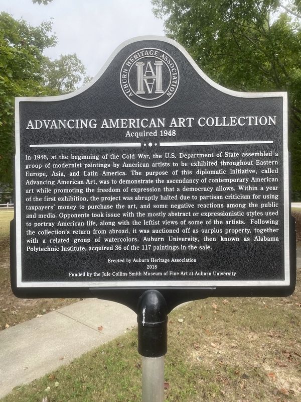Advancing American Art Collection Marker image. Click for full size.