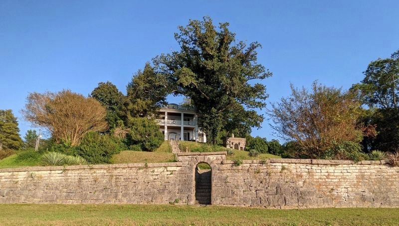 Cherry Mansion (view from the Tennessee River) image. Click for full size.