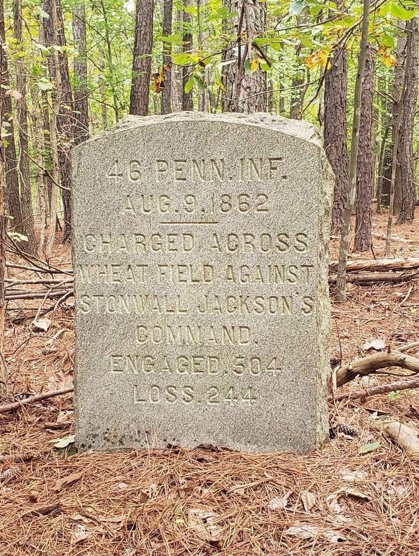 46th Pennsylvania Infantry Marker image. Click for full size.
