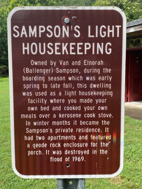 Sampson's Light Housekeeping Marker image. Click for full size.