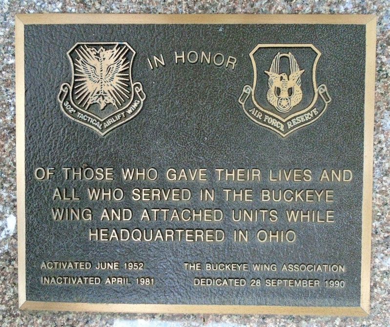 Buckeye Wing Marker image. Click for full size.