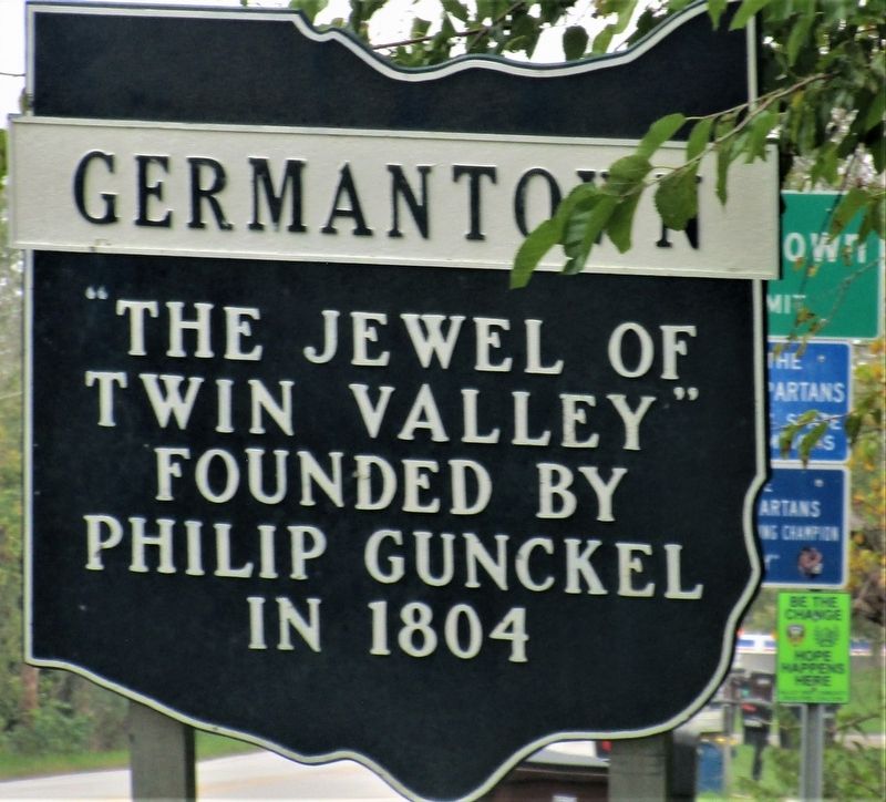 Germantown Marker image. Click for full size.