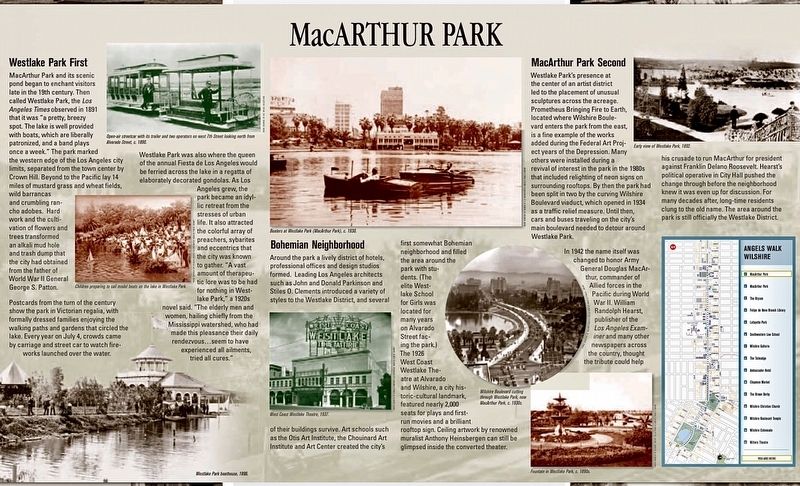 MacArthur Park Marker image. Click for full size.