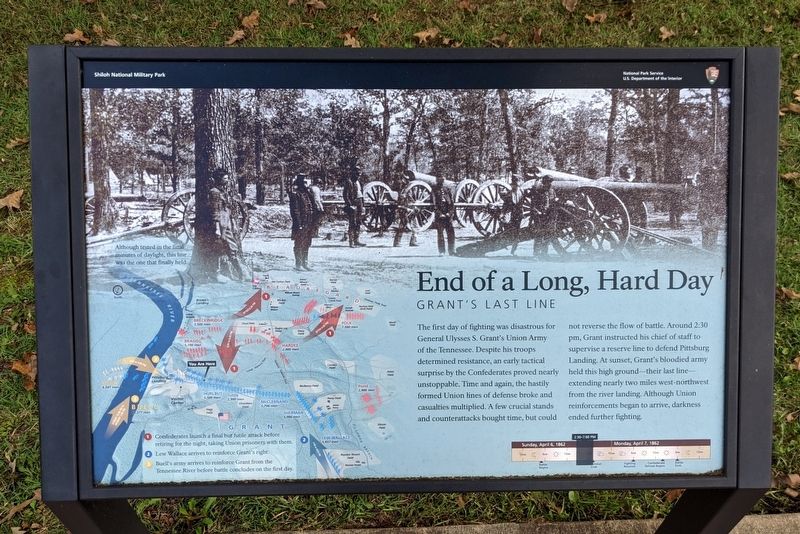 End of a Long, Hard Day Marker image. Click for full size.