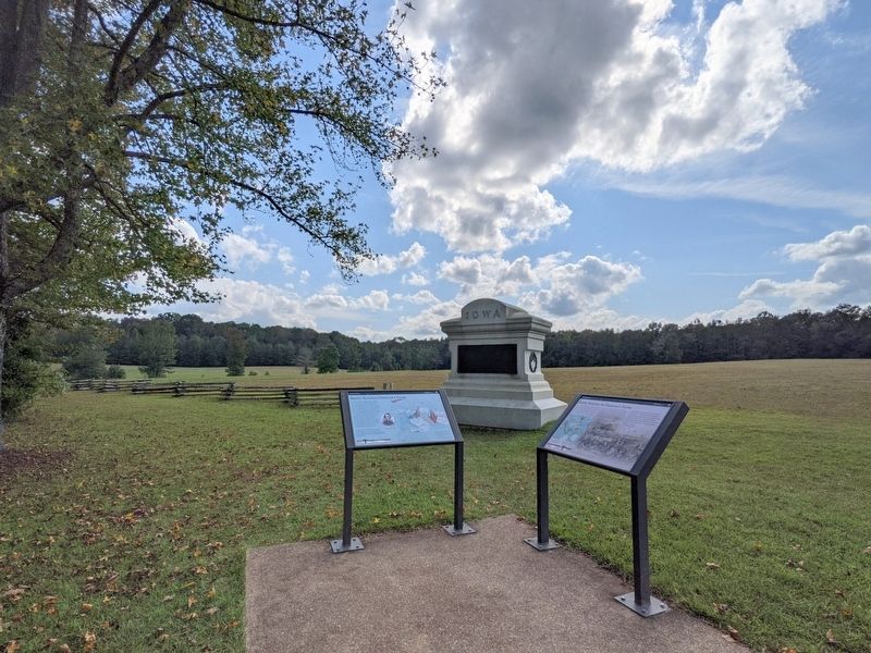 Battle Reaches Duncan's Farm Marker image. Click for full size.