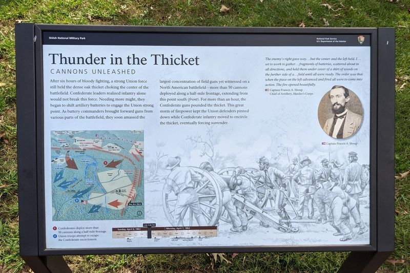 Thunder in the Thicket Marker image. Click for full size.