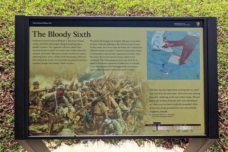 The Bloody Sixth Marker image. Click for full size.