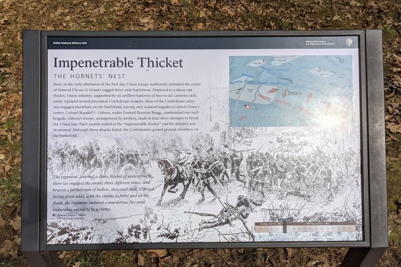 Impenetrable Thicket Marker image. Click for full size.