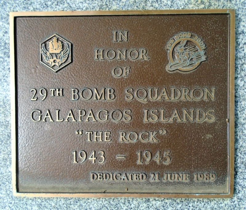 29<sup>th</sup> Bomb Squadron Marker image. Click for full size.