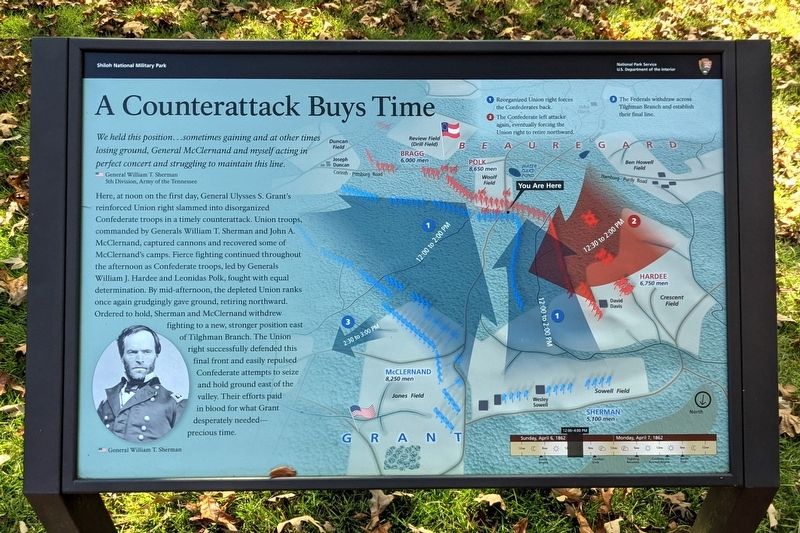 The Counterattack Buys Time Marker image. Click for full size.