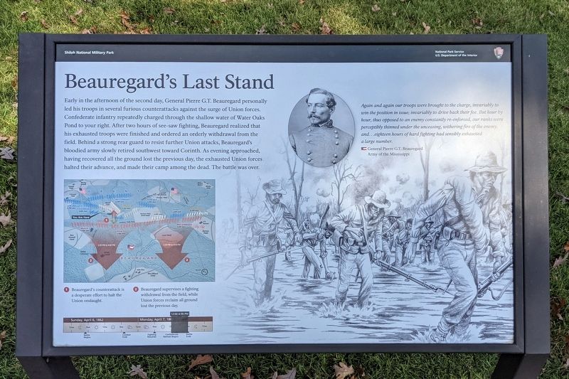 Beauregard's Last Stand Marker image. Click for full size.