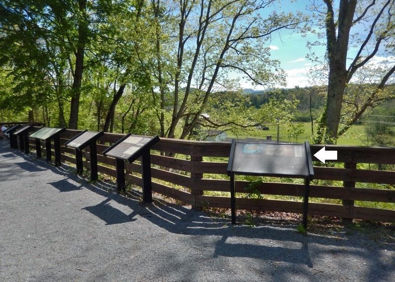 Trail Geology Marker (<i>duplicate</i>) image. Click for full size.