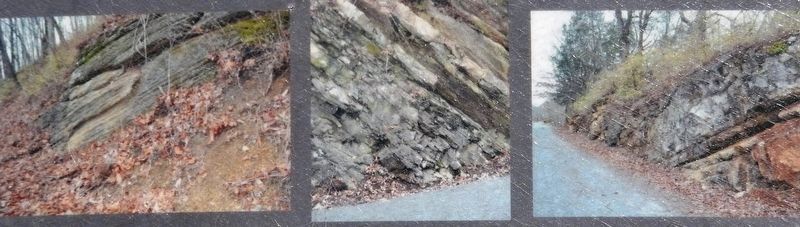 Marker detail: Nolichucky Shale, Knox Group Limestone, and Honaker Dolomite image. Click for full size.