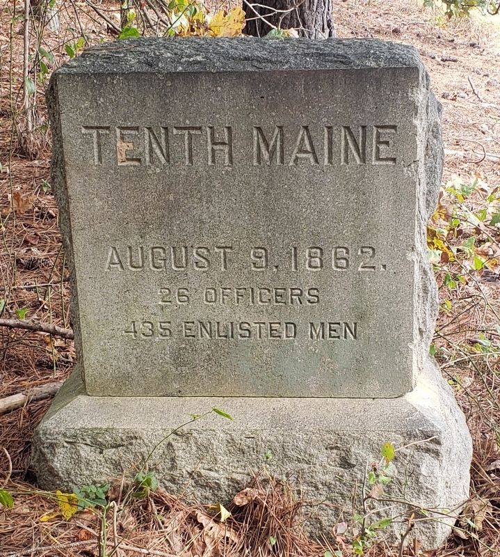 Tenth Maine Monument image. Click for full size.