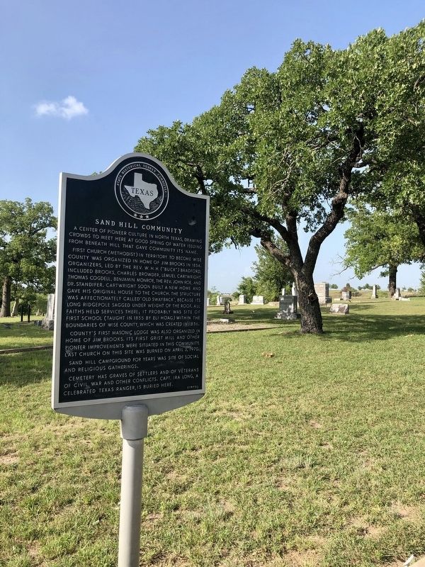 Sand Hill Community Marker. Click for full size. Sand Hill Community Marker image. Click for full size.